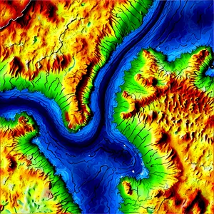 Topographic Map Png 47 PNG image