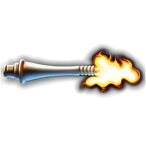 Torch Fire Border PNG 77