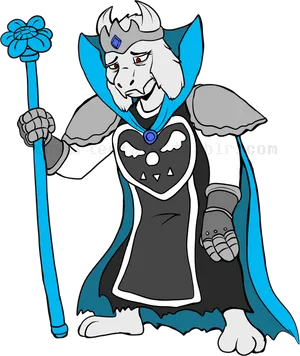 Toriel_ Animated_ Character_ Art PNG image