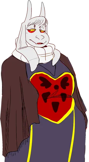 Toriel Undertale Fanart PNG image