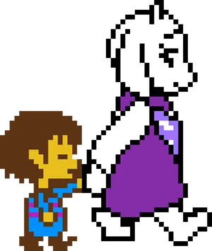 Torieland Child Pixel Art PNG