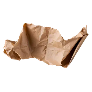 Torn And Crumpled Paper PNG 05242024