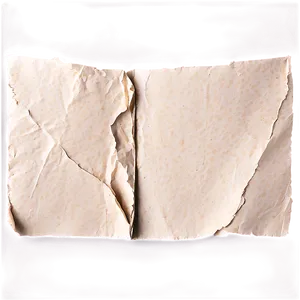 Torn And Folded Paper Texture PNG Nmr
