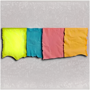 Torn Colored Paper Texture PNG Lgf
