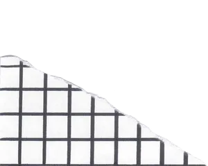 Torn Grid Paper Edge