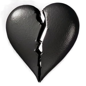 Torn Heart Emoji Png 06122024 PNG image