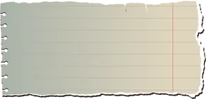 Torn Notebook Paper Texture