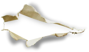 Torn Paper Edge Black Background PNG