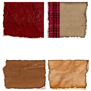 Torn Paper Texture Collage PNG 60 PNG