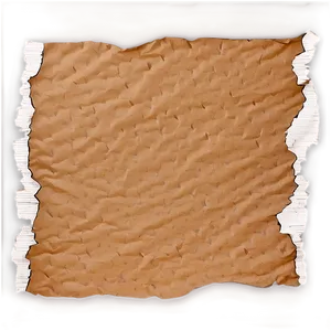 Torn Recycled Paper Texture PNG 06282024