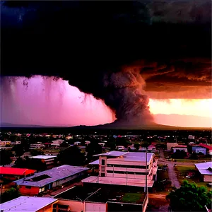 Tornado Hit City PNG 24 PNG