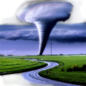 Tornado Landscape PNG 05212024 PNG