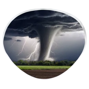 Tornado Storm Png Bue PNG image