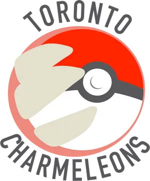 Toronto_ Charmeleons_ Pokemon_ Style_ Logo PNG image