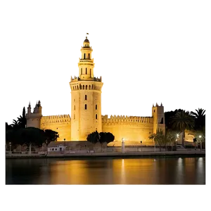 Torre Del Oro Sevilla Night View Png 56 PNG image