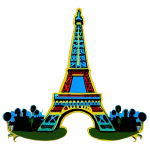 Torre Eiffel And Parisian Charm PNG 06262024