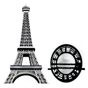 Torre Eiffel And The Seine River Png Tob7 PNG image