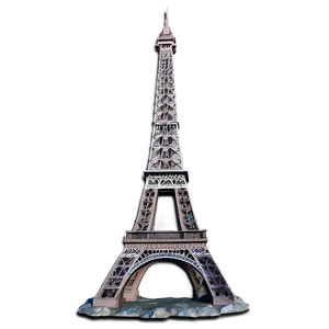 Torre Eiffel At Sunrise PNG Cpw4