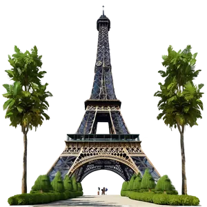 Torre Eiffel Clear Day View PNG Ypv49 PNG
