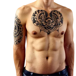 Torso Tattoo Design Png 06282024 PNG image