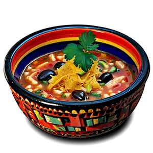 Tortilla Soup Mexican PNG Kro20
