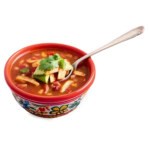Tortilla Soup Mexican PNG Yqv54