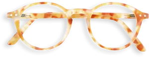 Tortoiseshell Pattern Eyeglasses Transparent Background PNG image