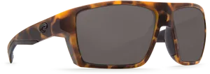 Tortoiseshell Sunglasses Profile View PNG