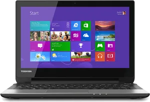 Toshiba Laptop Windows8 Start Screen PNG