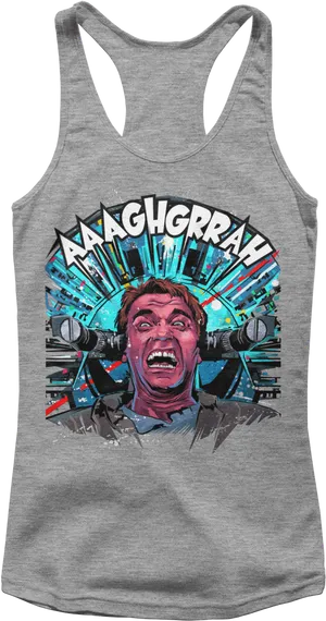 Total Recall Tank Top Design PNG image