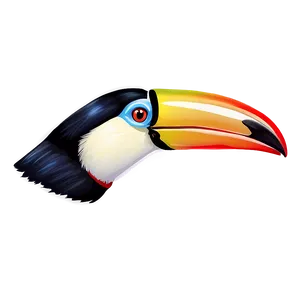 Toucan Bird Closeup Png Ltv18 PNG image