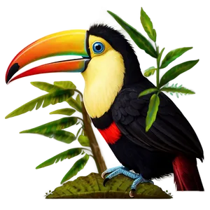 Toucan Enjoying Sun PNG Atd81 PNG