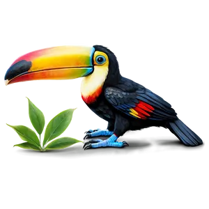 Toucan Side View PNG 98