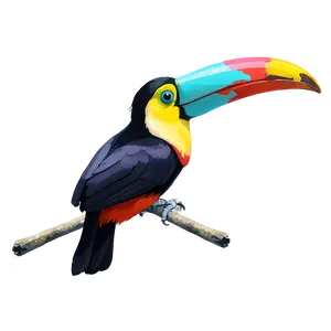 Toucan With Vibrant Plumage Png 16 PNG image