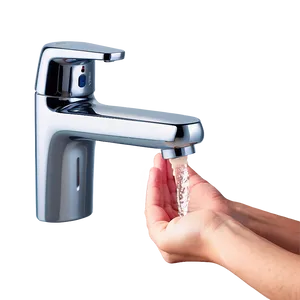Touchless Hygiene Hand Tap PNG 06262024 PNG