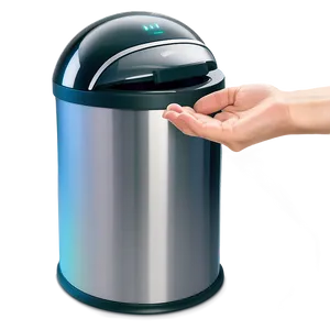 Touchless Trash Can PNG Vab
