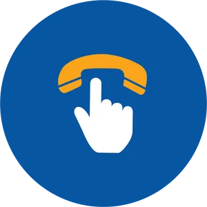 Touchto Call Icon PNG image