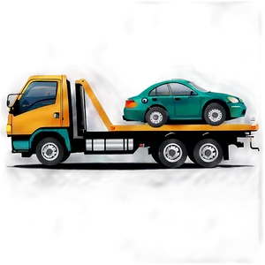 Tow Truck Night Service Png 06122024 PNG image