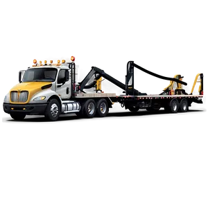 Tow Truck Scene PNG 1 PNG