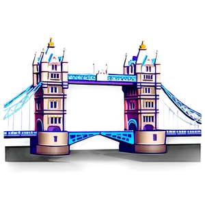 Tower Bridge London PNG Bwt70