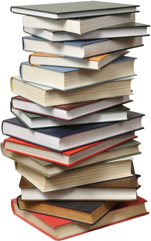 Towering Stackof Books