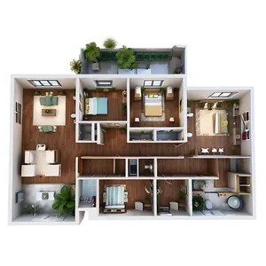 Townhouse Floor Plan PNG 06262024