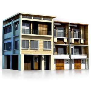 Townhouses PNG Bqx PNG