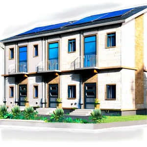 Townhouses PNG Cqr62 PNG