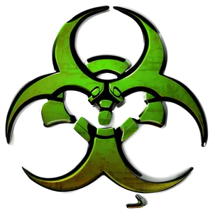 Toxic Grunge Biohazard Png 82 PNG image