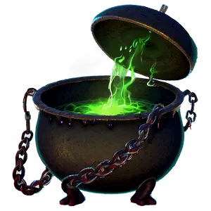 Toxic Potion Cauldron Png 17 PNG image