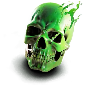 Toxic Skull Face Image PNG 52 PNG