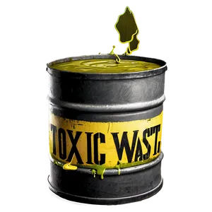 Toxic Waste Drum Spill PNG Rak42