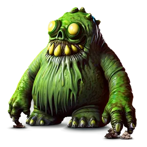 Toxic Waste Monster PNG 05232024