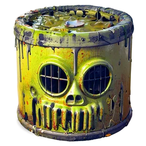 Toxic Waste On Beach PNG 11
